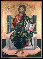 Christ Enthroned (Moskos)