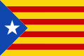 Catalan Independentist blue estelada