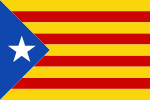 Katalansk nationalism, blå estelada.