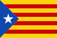 Flag of Catalan independence