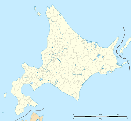 2009 Japanese Regional Leagues is located in Hokkaido