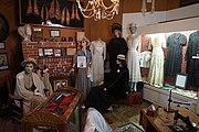 Dress room in the Museum
