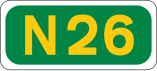 N26 road shield}}