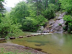 CCC dam at Iron Springs, 2014