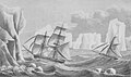 Image 86James Weddell's second expedition in 1823, depicting the brig Jane and the cutter Beaufroy (from Southern Ocean)