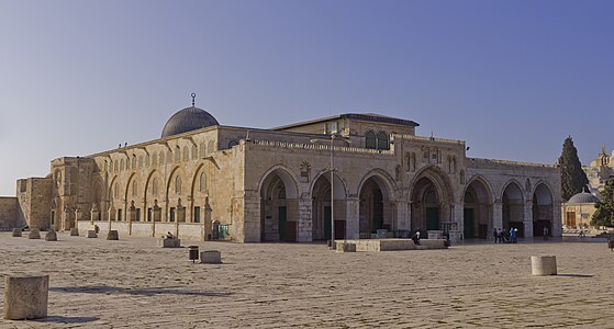 Al-Aqsa Mosque, by Godot13