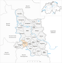 Mellingen – Mappa