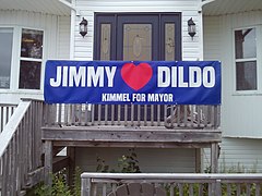 Kimmel for Mayor sign