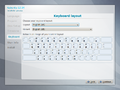 إعداد Kubuntu 12.04 ، الخطوة 5 (لوحة المفاتيح)