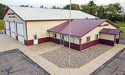 Town hall and fire station