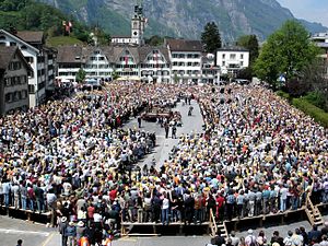 La landsgemeinde de Glaris du 7 mai 2006.