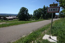 Entrée du village.