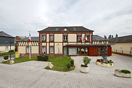 The town hall in Roncherolles-sur-le-Vivier