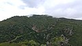 Il Monte Ualla, visto dal Castel Medusa