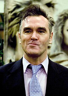 Morrissey at the premiere of the Alexander film in Dublin Ireland.