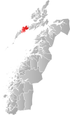 ヴェストヴォーゴイの位置の位置図