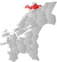 Localisation de Nærøysund