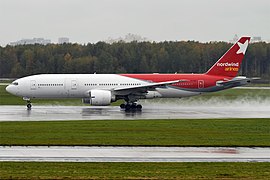 Un Boeing 777-200 de la compagnie