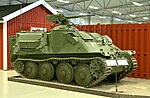 Utställd pansarbandvagn 301.