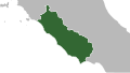 Location map of Papal States (1870)