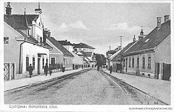 Historical postcard of Vodmat