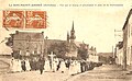 Le Roc-Saint-André ː procession le jour de la communion solennelle vers 1930 (carte postale).