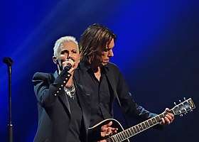 Roxette performing in 2012