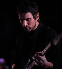 Roberts performing at Mercury Lounge in New York City in February 2014.