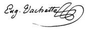 signature d'Eugène Chavette