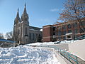 St. Jospeh's Cathedral and school.