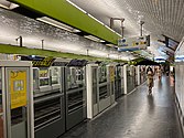 Line 13 platforms at Montparnasse–Bienvenüe