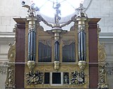 Organ in the Église Sainte-Marthe in Tarascon