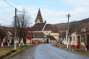 Fortified Evangelical church in Târnava