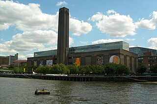 Tate modern from river