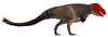 Artist's restoration of Tyrannosaurus rex.