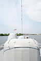 looking out iver the stern