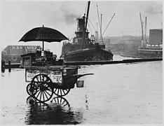 Frankfurter pushcart (Hot dog cart)