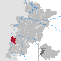 Unterbreizbach – Mappa