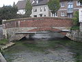 Brücke über die Heder im Zuge des Straßenverlaufes Insel