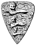 Escudo de Valdemar Birgersson (Adoptado ca.1252)