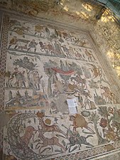 The Small Game Hunt mosaic