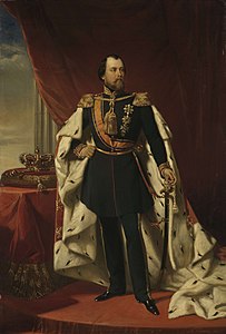 William III of the Netherlands, by Nicolaas Pieneman