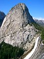 Liberty Cap in Yosemite National Park, California, United States