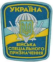 Нарукавный знак военнослужащих войск специального назначения образца 1996 года