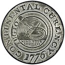 Continental Currency dollar coin