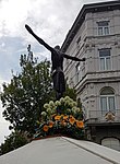 Close-up of the Black Christ in Wyck