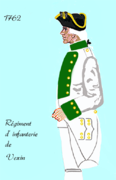 Régiment de Vexin de 1762 à 1776