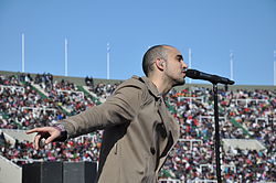 Abel Pintos in concert, Córdoba, Argentina (2011).