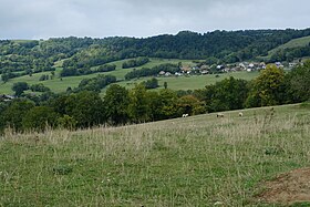 La montagne de Sion à Andilly depuis Saint-Symphorien.