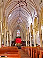 Interior view of St. Basil's Church, prior to its 2016-2017 renovations.